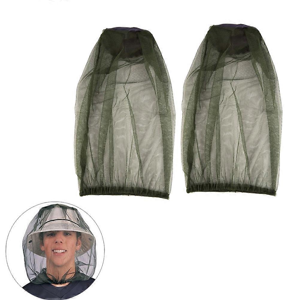 Net Cap for Camping with 10Pcs Protection Nets