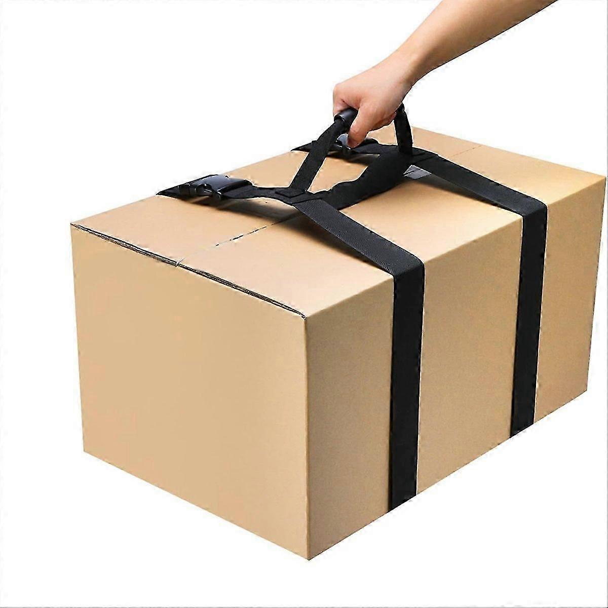 Carrying Strap with Handle for Heavy Boxes