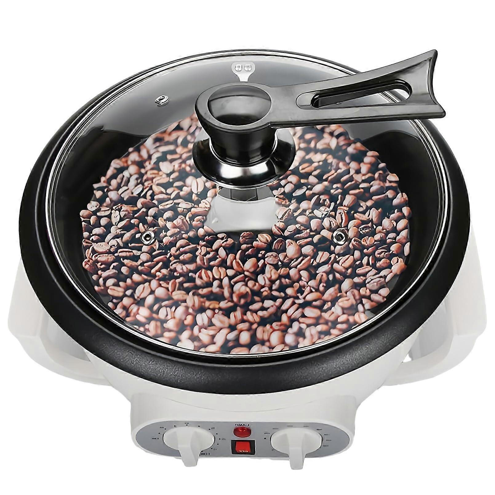 Coffee Bean Roaster 750g Large Capacity with Adjustable Temperature Timer for Home Use