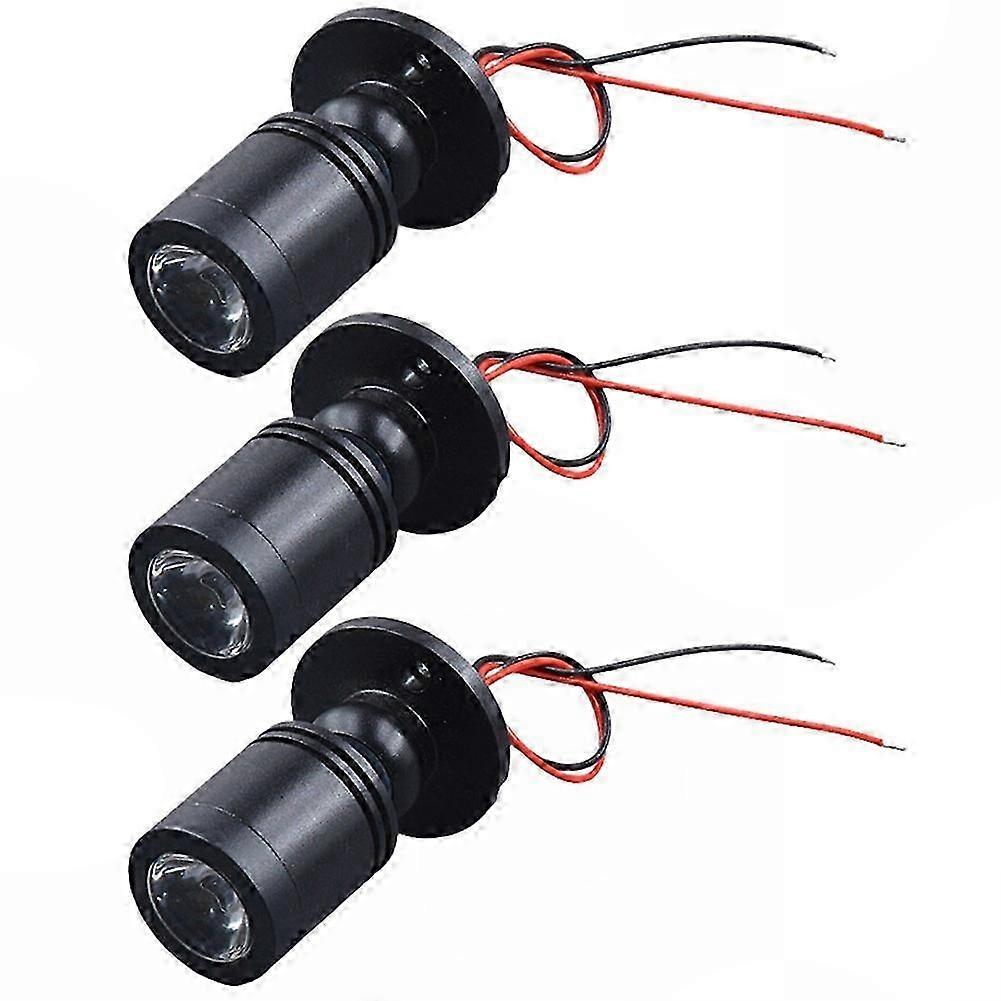 Cabinet & Shelf Lighting: 12V 3W LED Downlight Kit
