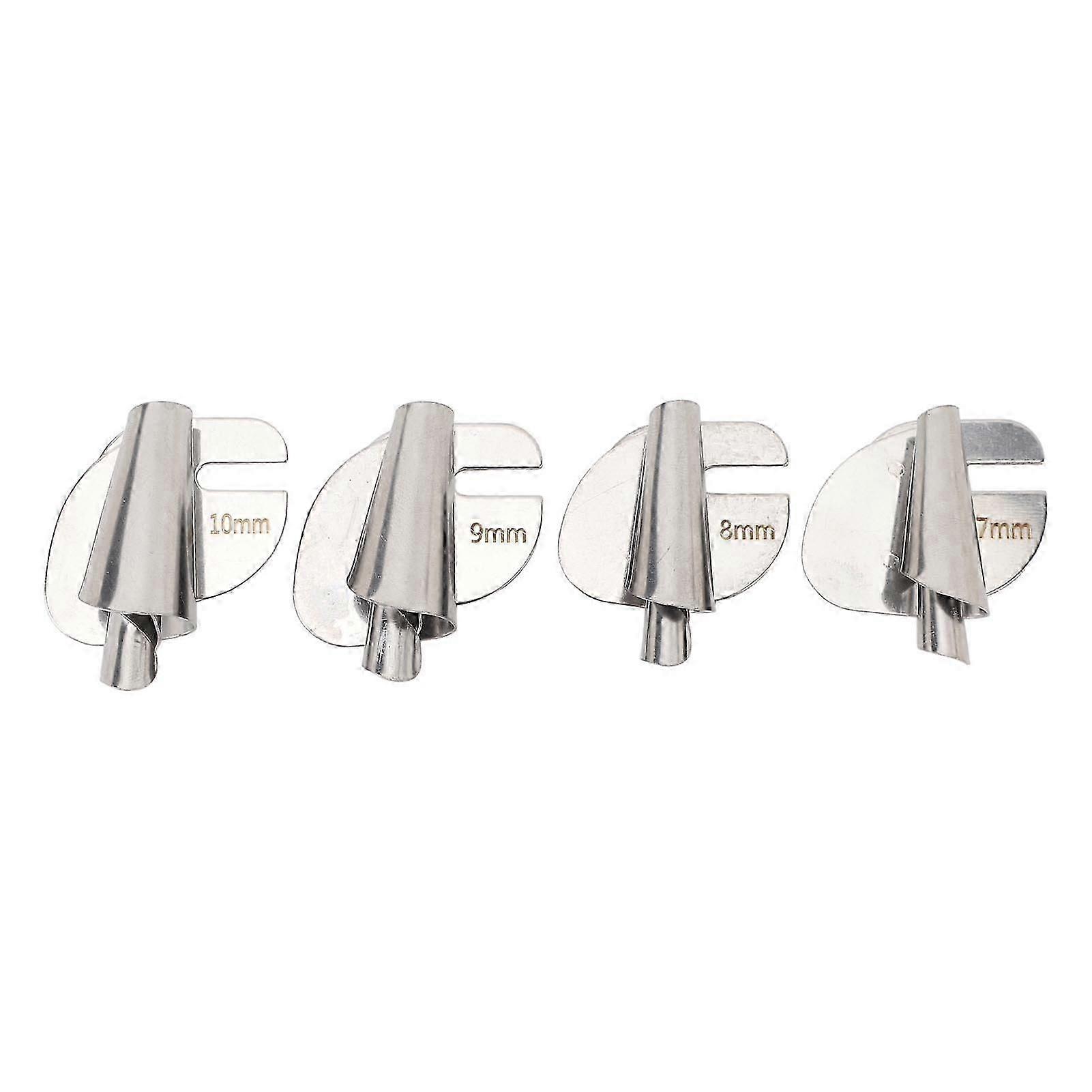 4 Pcs Multi-Function Rolled Hem Foot Sewing Machine Foot Universal for DIY Crafts