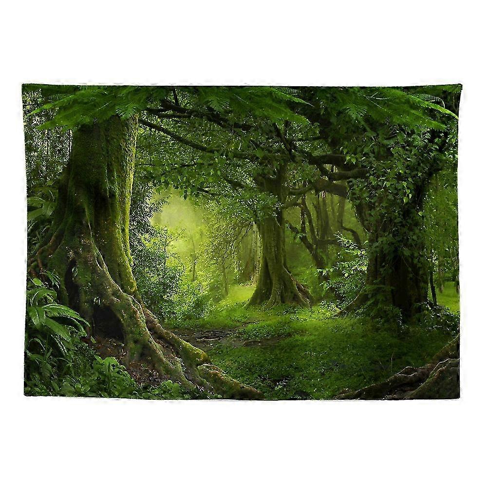 Digital Forest Tapestry Backdrop Cloth
