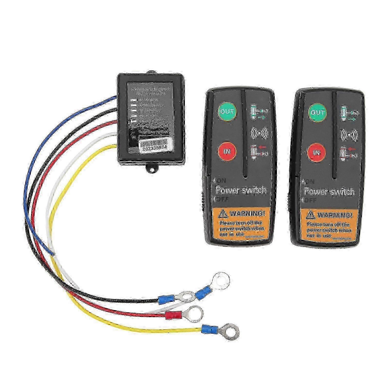 Long range wireless controller for ATV winch 50 feet