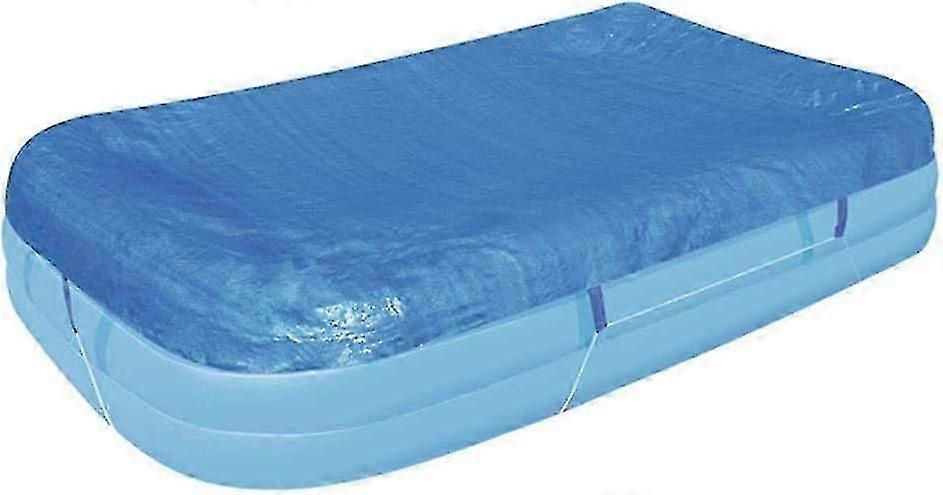 UV Resistant Rectangular Pool Cover for 265x175x25 cm Pools - Waterproof, Dustpr