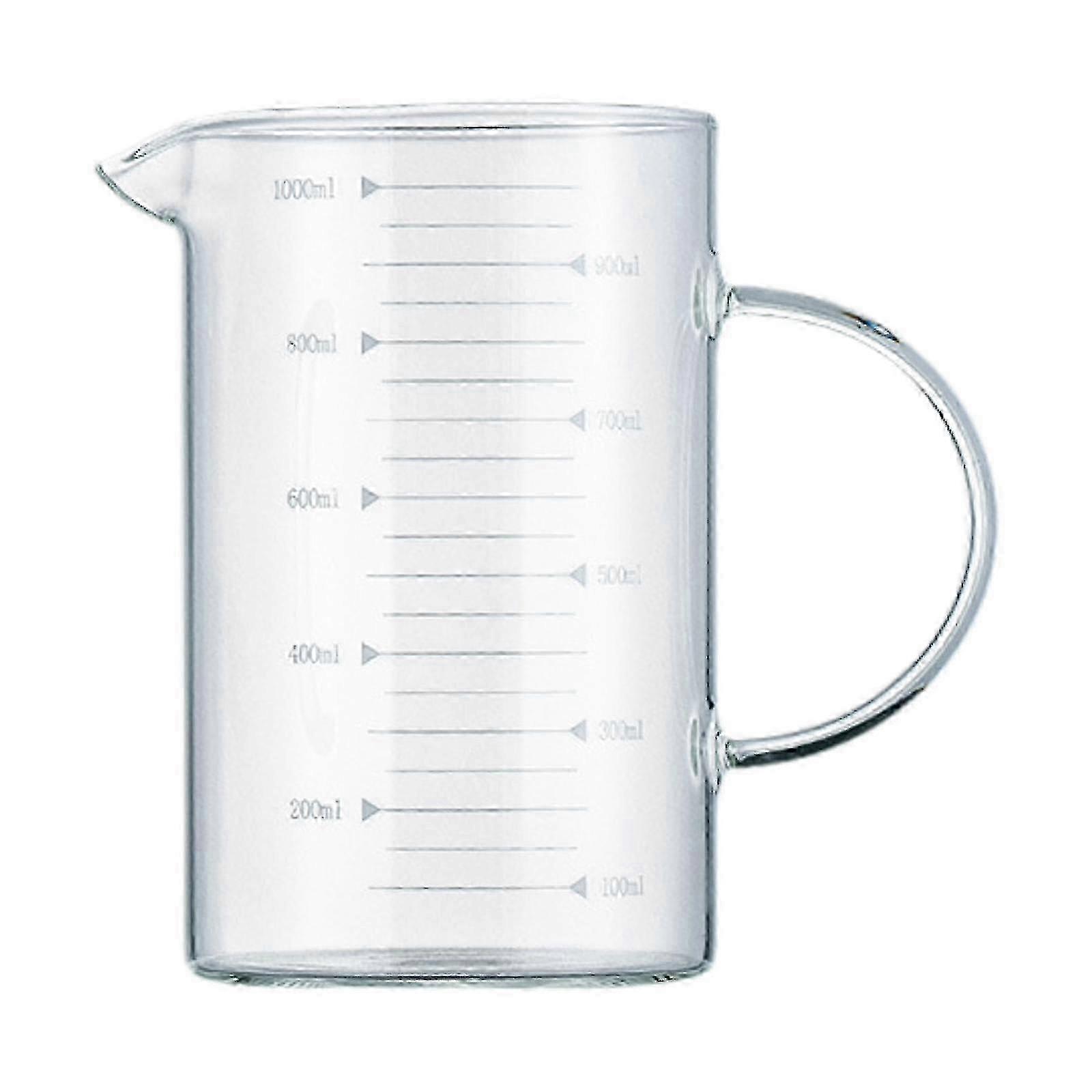 Microwave-Safe Borosilicate Measuring Cup