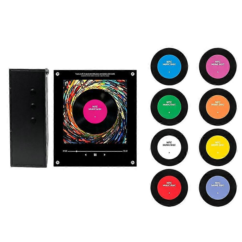 NFC Music Fridge Magnet - Dynamic Visuals Smart NFC Sensing Creative Gifting