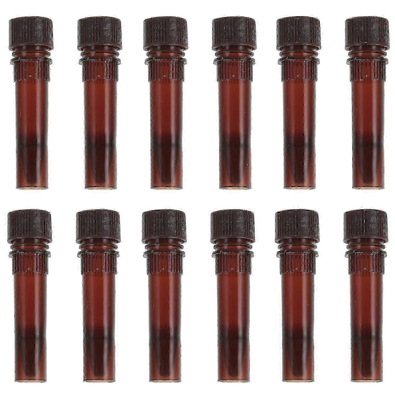 Scientific Experiment 20Pcs Brown Test Tubes