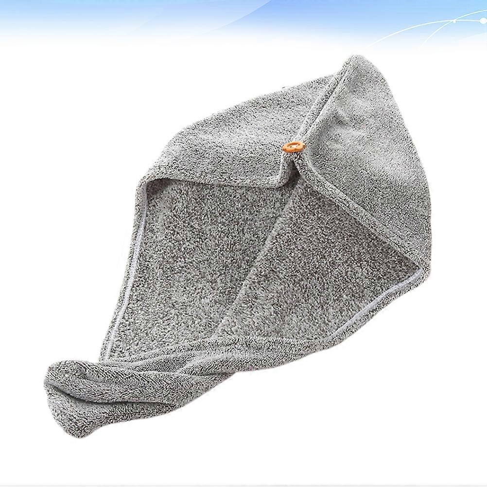 Hair Drying Cap Quick Drying Function Absorbent Bamboo Charcoal Fiber
