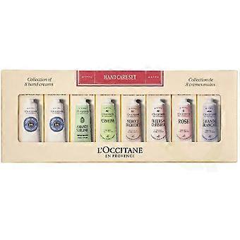 L'Occitane Hand Care Set 8x30ml - Hand Cream - 2x Karite/Rose/Fleurs De Cerisier/Lavande Blanche/Néroli Orchidee/Amande Sublime/Verveine