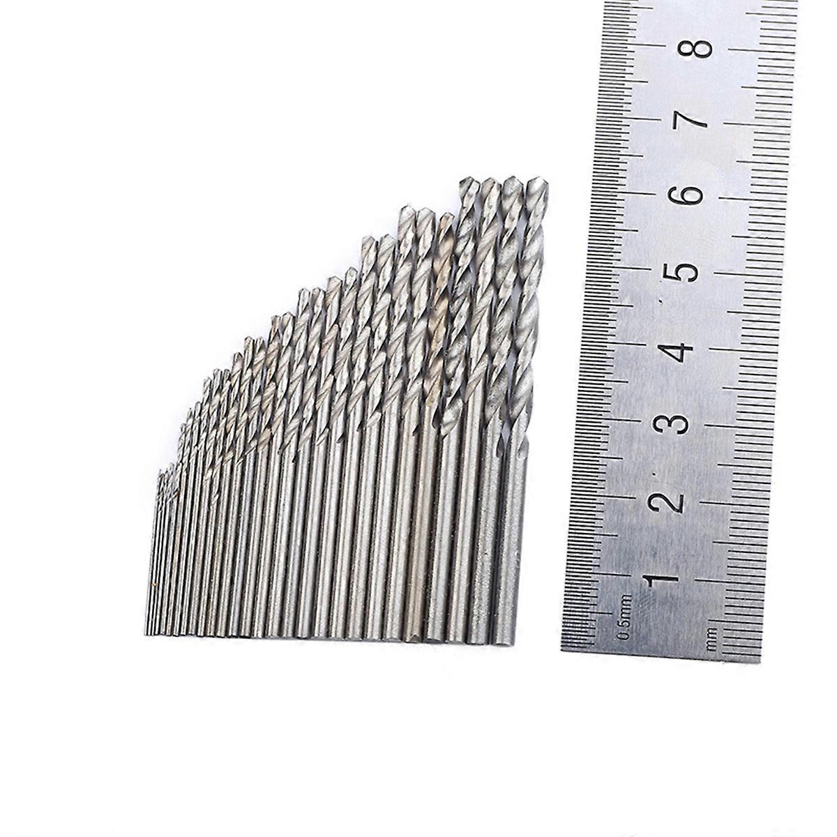 Mini Drill Bit 28Pcs Round Precision Drill Bits for Drilling Hole Use