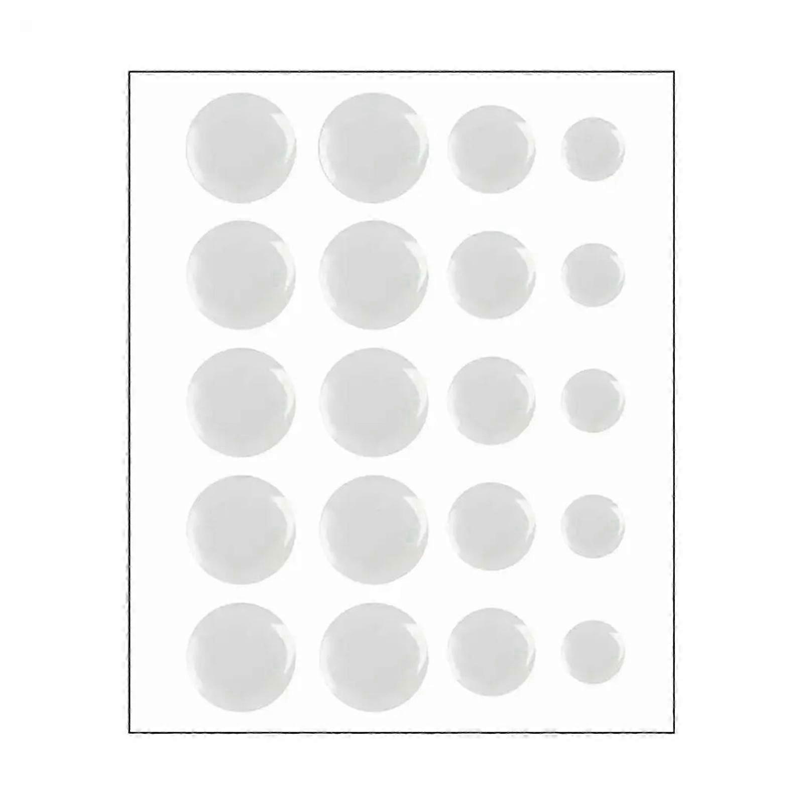 Tesla Model Y Model 3 Crystal Button Sticker Set