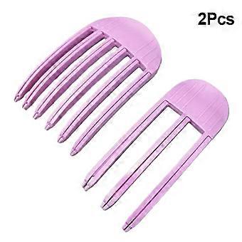 Nuovo strumento per la cura dei capelli: fermaglio per capelli naturale e soffice, senza calore, in plastica, arricciacapelli, strumento fai da te per lo styling a torsione, pettine a 3/6 denti, strumento per dare volume.