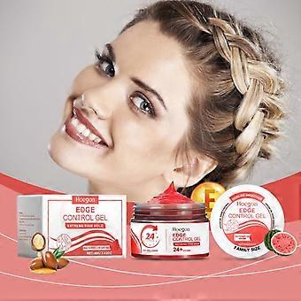 Hoegoa Red Watermelon Styling Gel Frizz Baby Hair Bangs Styling Natural Shine Long-Lasting Hold Hair Wax Gel Cream