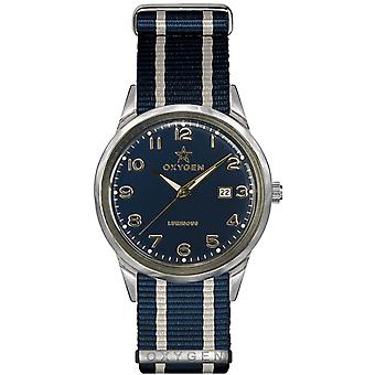 Oxygen Snow 40 Quartz Analog Unisex Watch with Ex-SV-NEV-40-NN-NAIVNA Nylon Bracelet