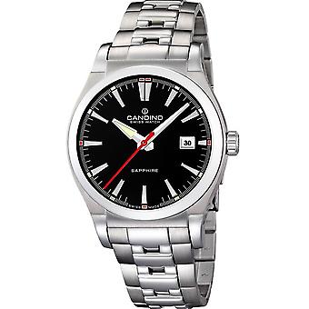 Candino Casual Quartz Analog Man Watch with C4440/2 Stainless Steel Bracelet