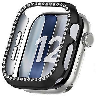 Smartwatch Kunststoff Hülle Apple Watch Series 12 42mm Schutz Gehäuse Diamant