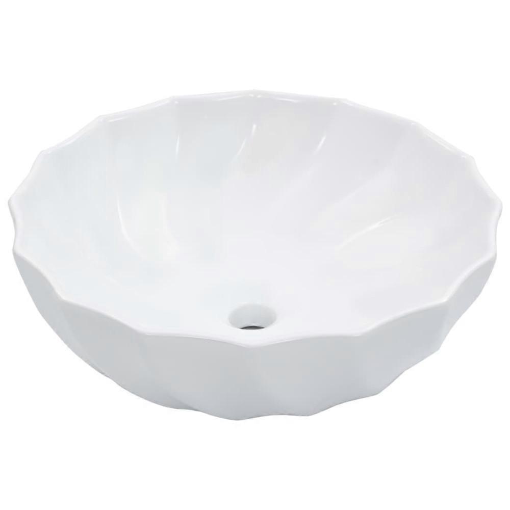 Sink 46x17 cm ceramic white