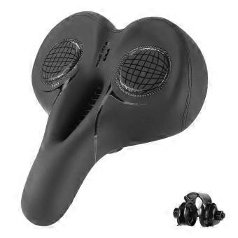 Widen Thicken Silicone-Filled Bike Seat