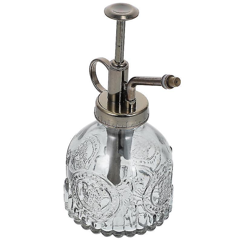 16.1X7.4x7.4cm Grey Sprinkler Valves 1pc Vintage Watering Bottle Glass Watering Can Sprayer Gardenin
