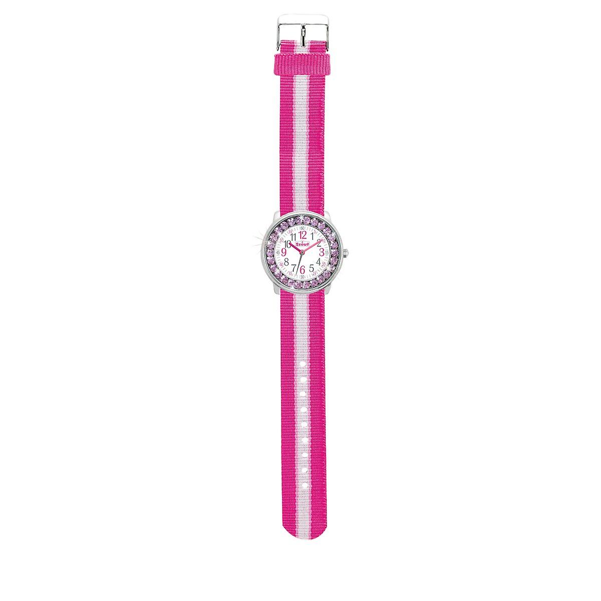 Scout child watch learning the bling-bling collection Rosa 280381010