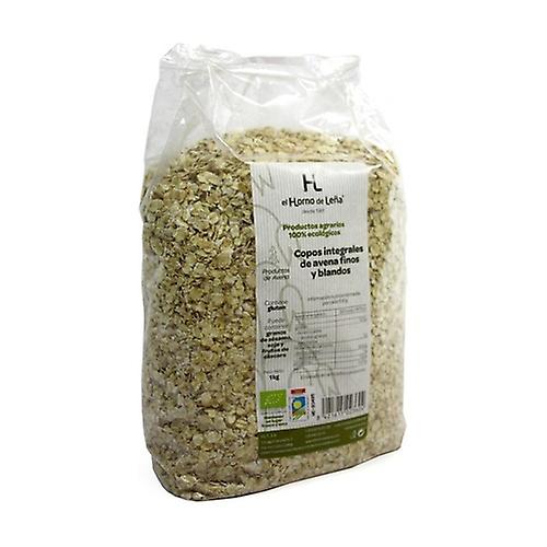 Fine and soft whole grain oat flakes Eco 1 kg