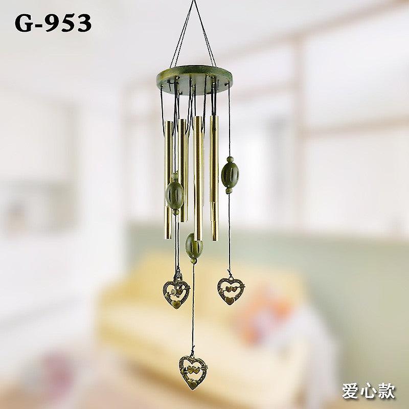 風鈴ホームギフト合金木製ブロンズ