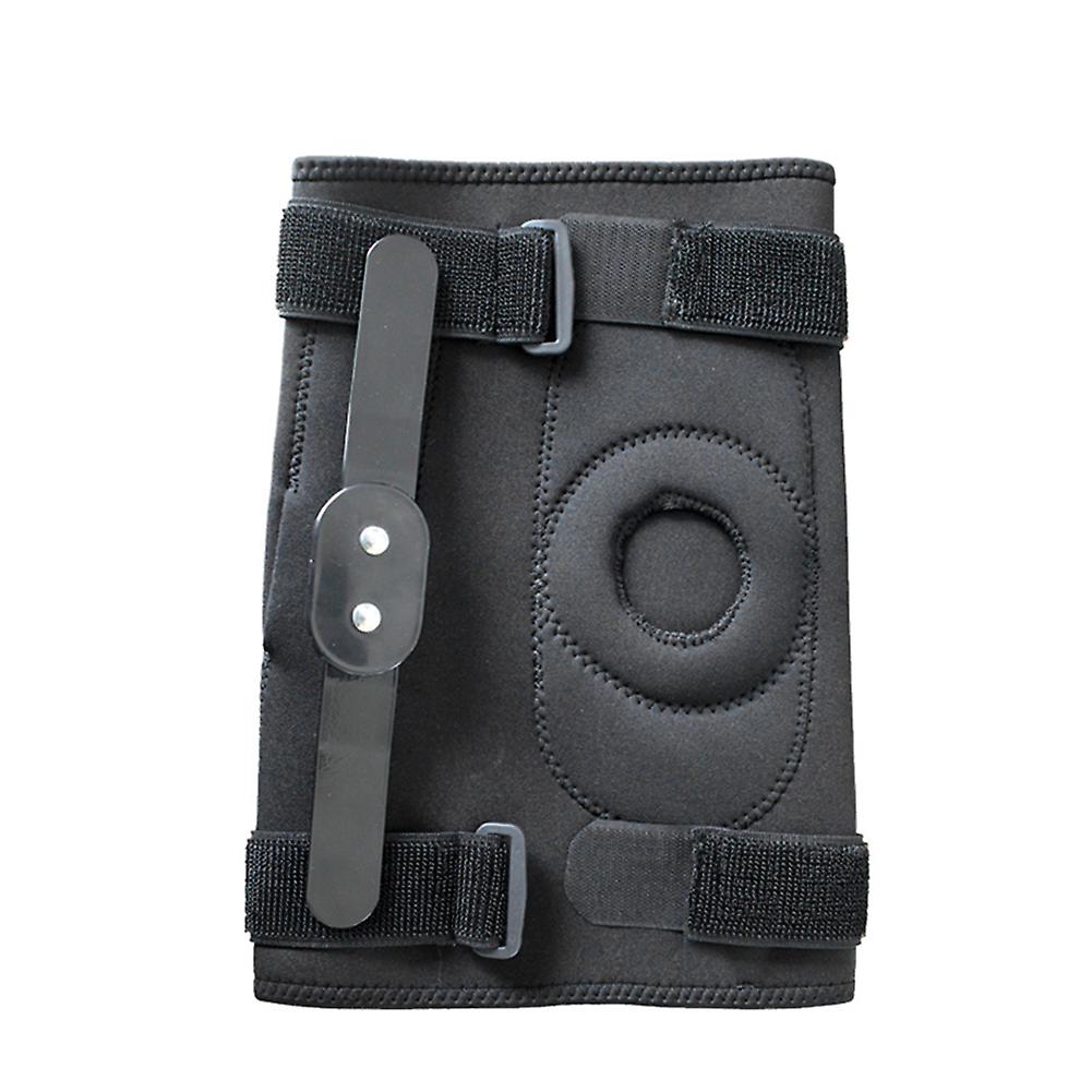 1Pcs Professional Sports Safety Knee Double Plate Joint Support Sports Knee Pads Riding Black New
