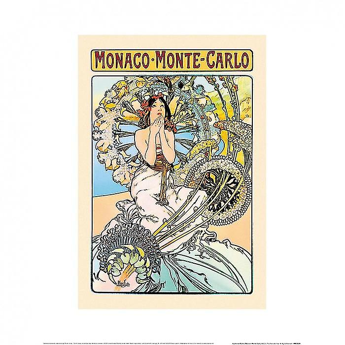 Alphonse Mucha Monaco-Monte Carlo Print