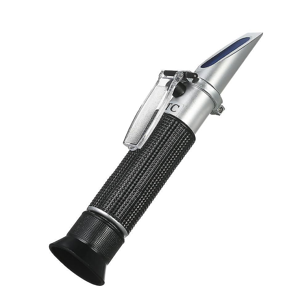 Portable Handheld Atc Salinometer Seawater Salinity Refractometer With 0-100% Measuring Range 1.00-1.07 Specific Gravity