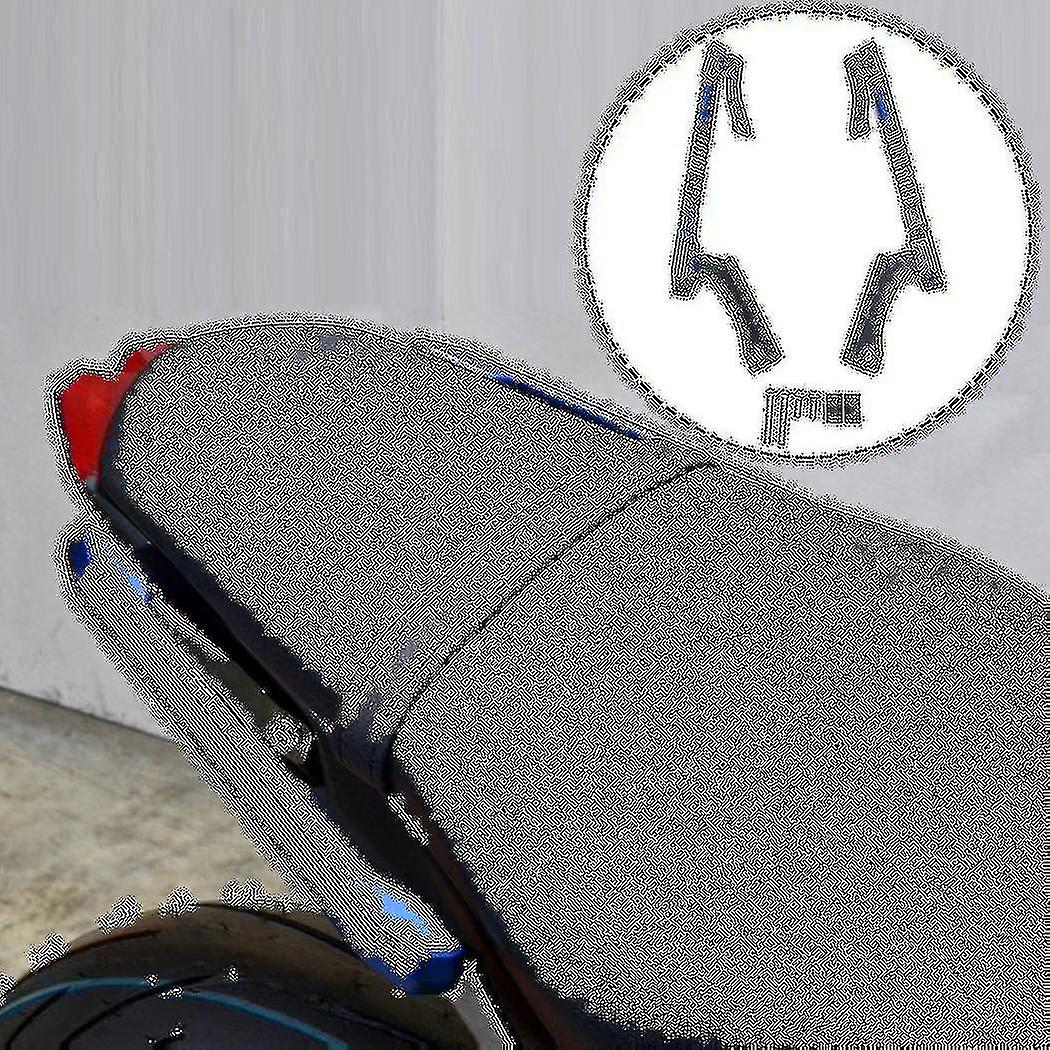 Moto Passager Arrière Poignée Poignée Barre d’Appui Rail pour Mt-09 Mt09 V3 2021-2023 Bleu