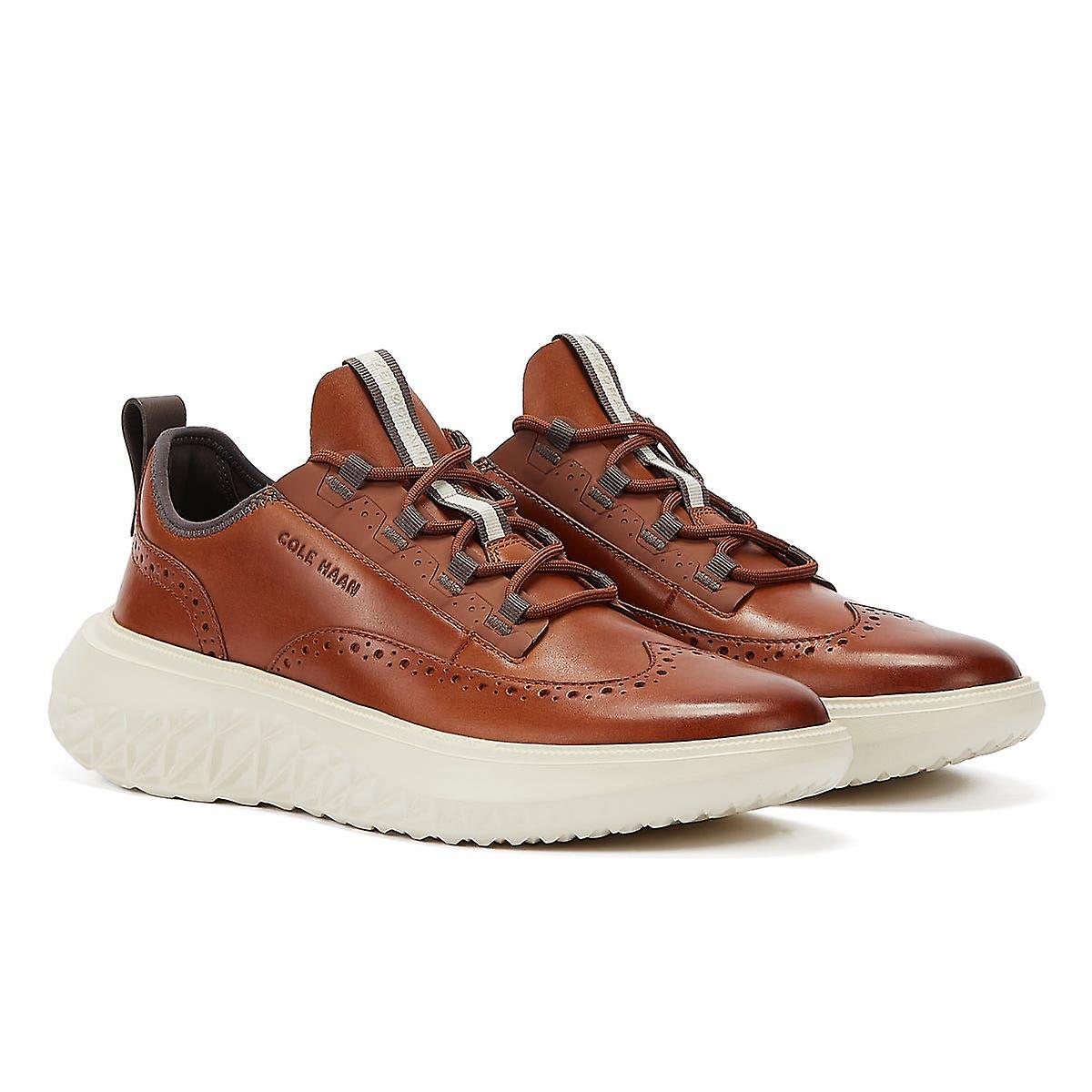 Cole Haan Zerogrand Work From Anywhere Mens British Tan/Birch Trainers