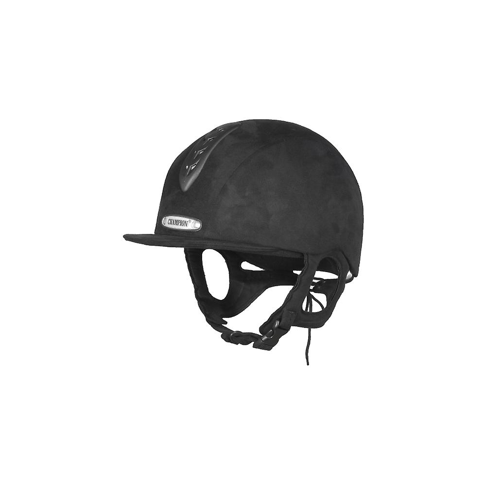 Kids Champion Junior X-air Plus Riding Hat - Black