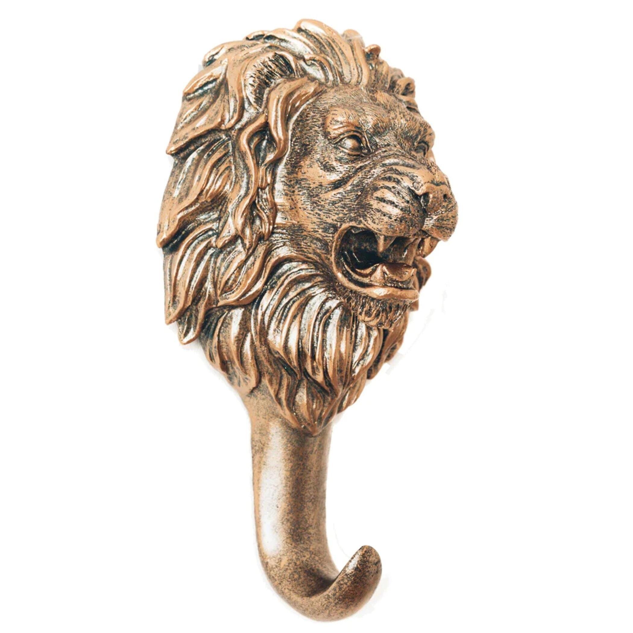 Lion Hook - Copper Colour Gold By Allianceinteriorsltd
