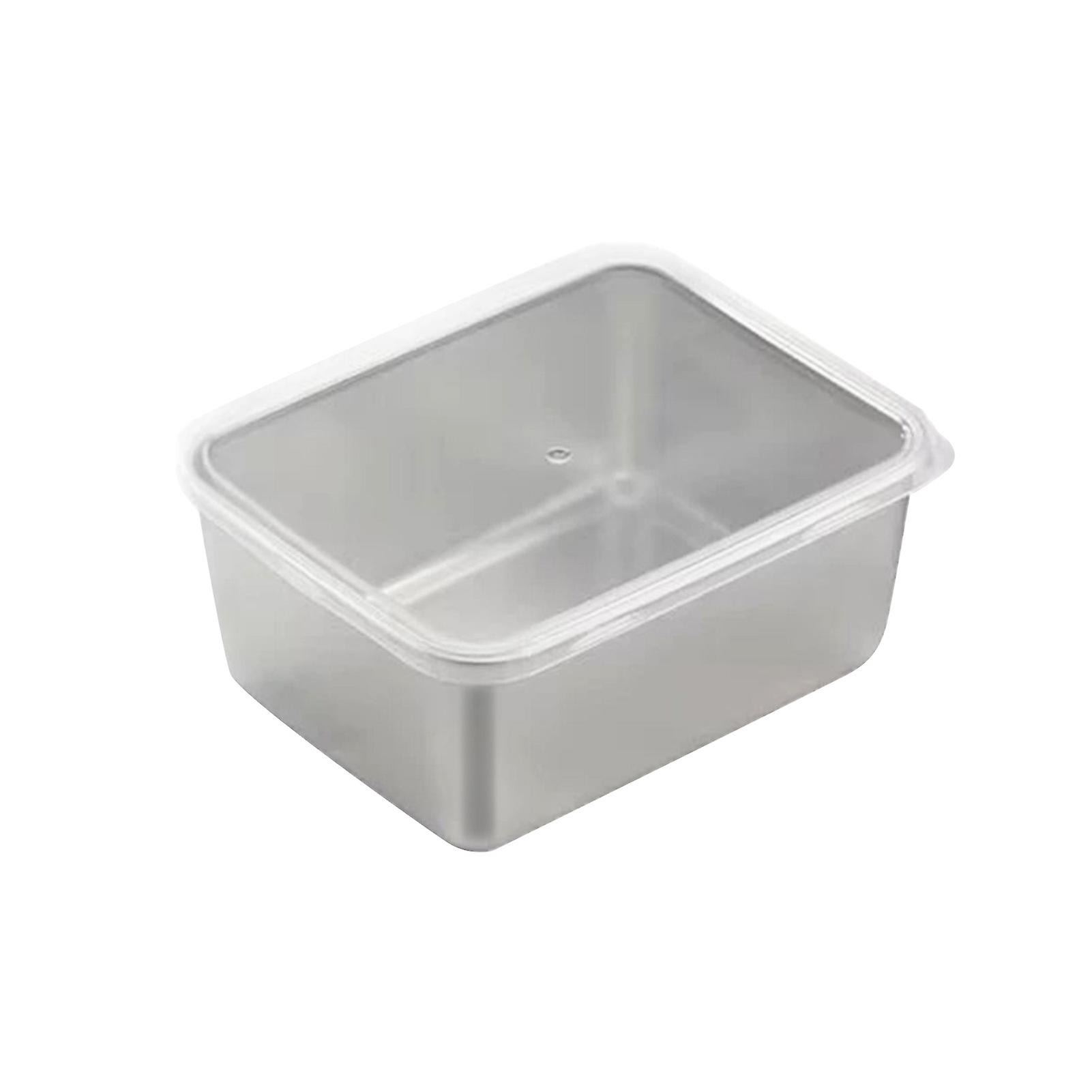 Multipurpose Food Storage Pan Portable Large Capacity Lunch Bento Box for Home