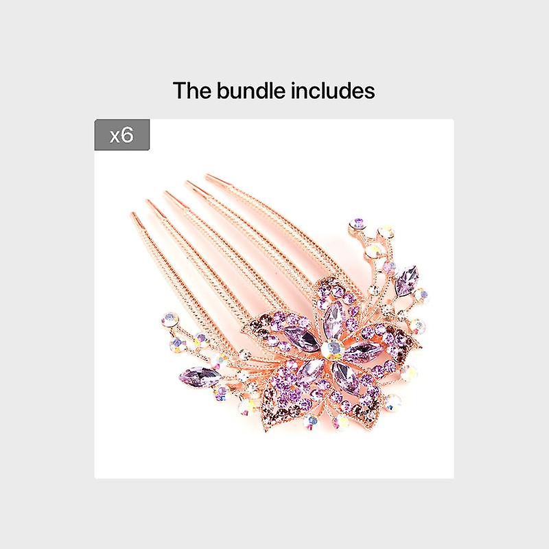Elegant Rhinestone hårnålsbarrette for kvinner - perfekt morsdagsgave