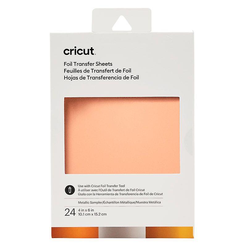 24 foil transfer sheets metallic 15,2 x 10,1 cm Cricut