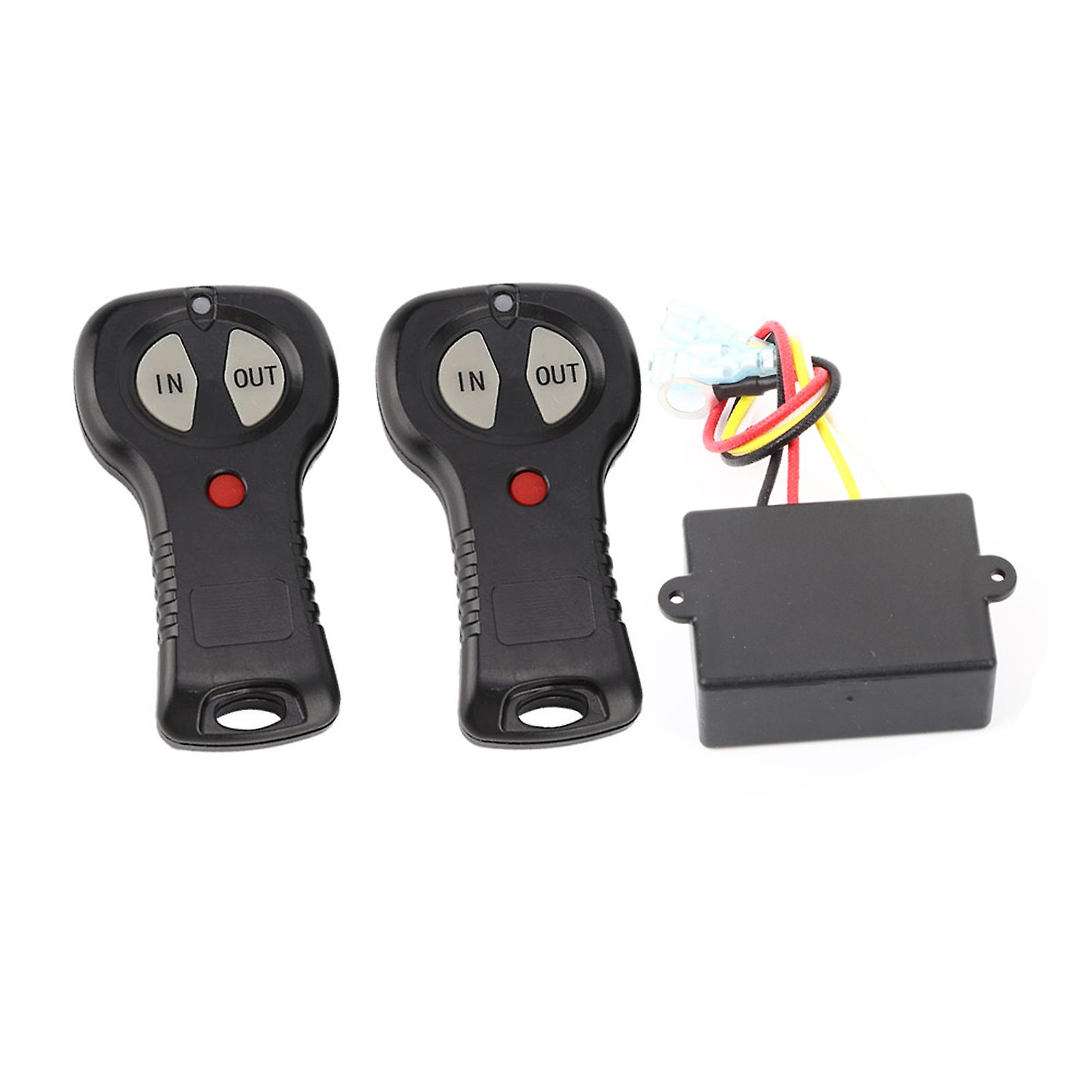 1 paire de télécommandes universelles sans fil 12 V pour treuil, pour voiture et camion
