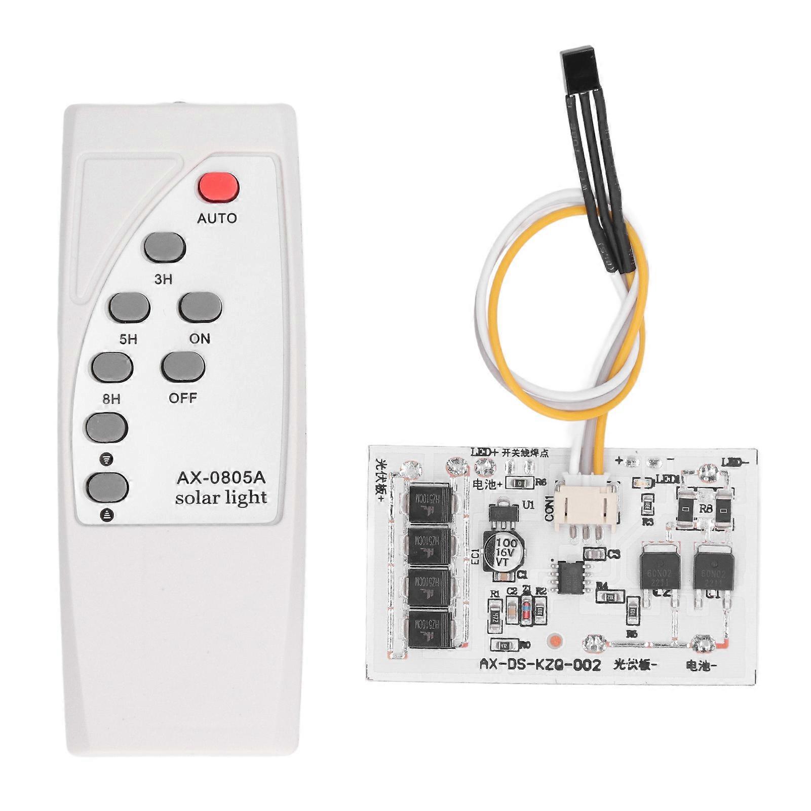 Solar Light Remote Control Portable Sensitive Wireless Solar Light Switch for LED Strip Lamp Bead