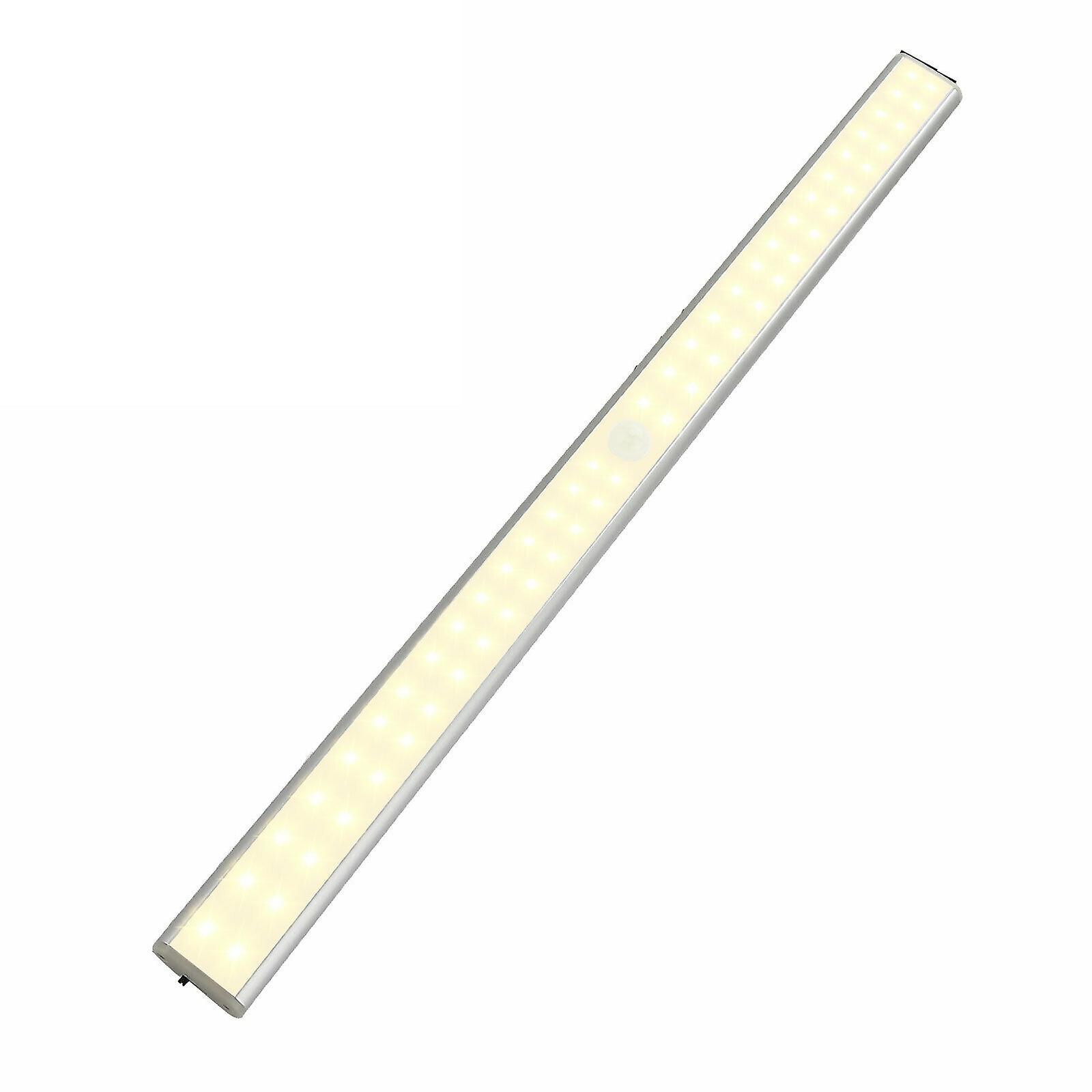60 LED USB Rechargeable Motion Sensor Closet Lights Wireless Under Cabinet Light