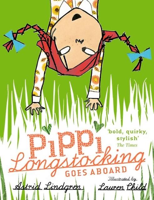 Pippi Longstocking Goes Aboard by Astrid Lindgren Paperback