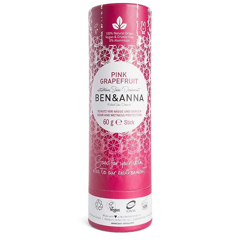 Ben & Anna Natural Deodorant Stick - Pink Grapefruit