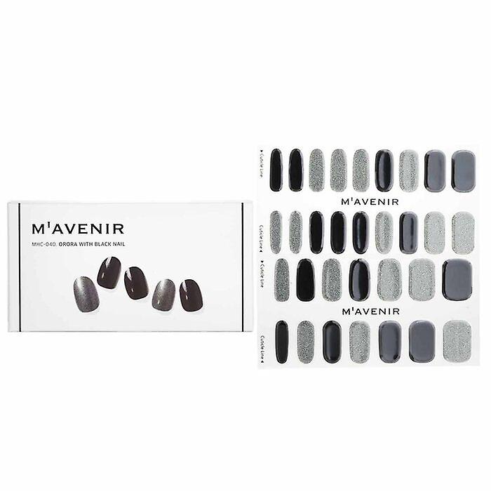 Mavenir Nail Sticker - # Orora With Black Nail 32pcs