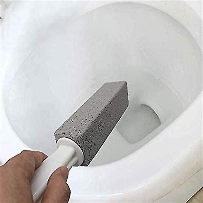Bimsstein-WC-Schüsselreiniger mit Griff - Hartwasser-Ringentferner