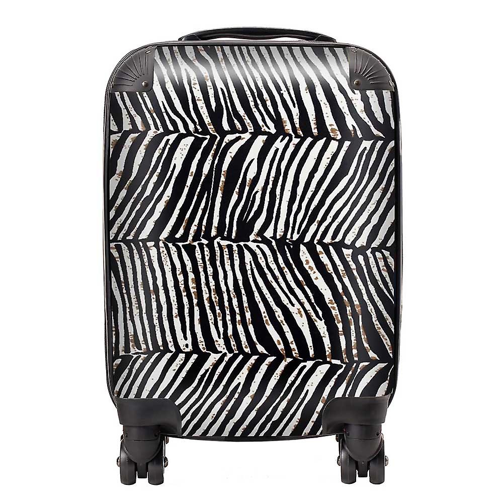 Zebra Pattern Suitcase