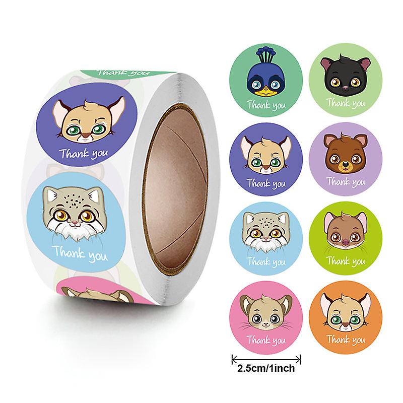 2X 500pcs 8 Kinds Of Cute Dog Children 's Toy Stationery Sticker Label Tape