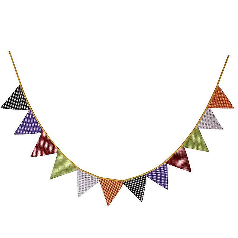 12pcs Triangle Bunting