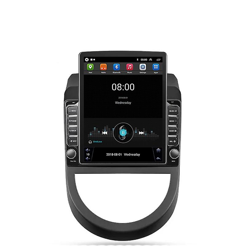 CarPlay Android Auto Radio For Kia Soul 1 AM 2008 - 2011 Car Multimedia GPS For Tesla Style 9.7 Inch
