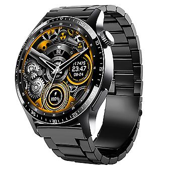 F207 Smart Watch musta 3-helmiä teräs
