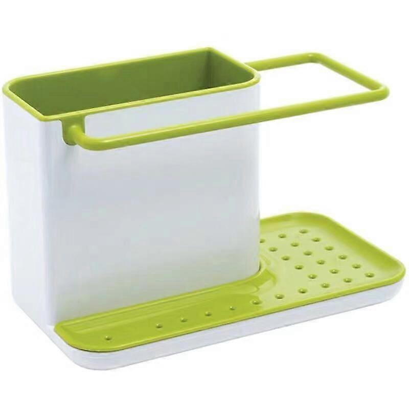Kitchen Sink Organizer / Sponge Holder, Green