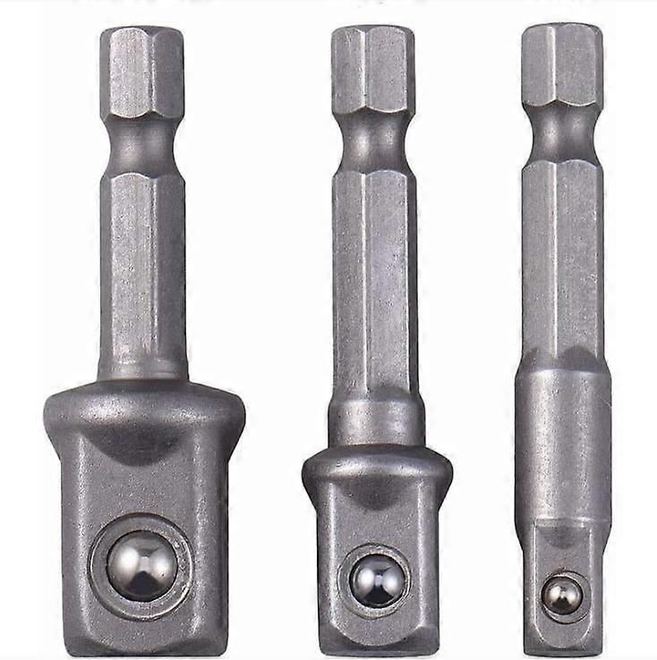 3 Pack Impact Socket Adapter 6.35mm, 9.5mm, 12.7mm